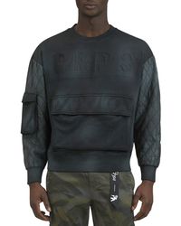 PRPS - Olympic Cotton Cargo Sweatshirt - Lyst