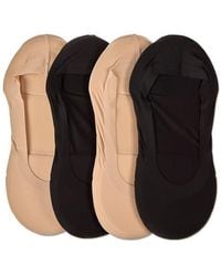 Memoi - Assorted 4-Pack Cushioned Liner Socks - Lyst