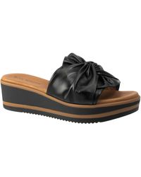 Ron White - Priccila Water Resistant Wedge Sandal - Lyst