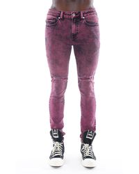 Cult Of Individuality - Punk Ripped Super Skinny Jeans - Lyst
