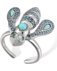Retro Chic - Honey Bee Ring - Lyst
