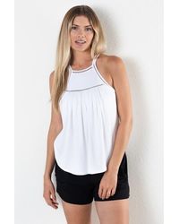 JJwinks - Wine Down Racerback Lounge Top - Lyst