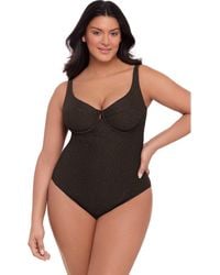 S3 - Novelty Texture Underwire One Piece Swimsuit - Lyst