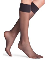 FALKE - Pure Matte 20 Denier Knee High Socks - Lyst