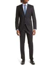 BOSS - Huge Solid Wool Suit - Lyst