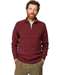 aubi - Pelham Zip Neck Sweater - Lyst