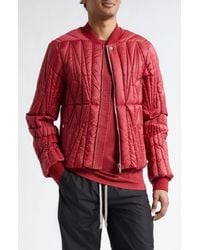 Moncler - X Rick Owens Geocamo Flight Down Bomber Jacket - Lyst
