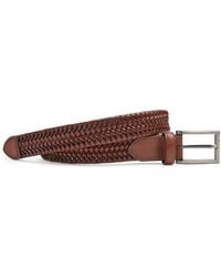 Johnston & Murphy - Kids' Stretch Braided Leather Belt - Lyst