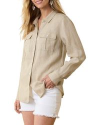 Tommy Bahama - Coastalina Utility Linen Button-Up Shirt - Lyst