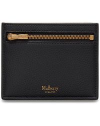 Mulberry - Zipped Leather Card Case - Lyst