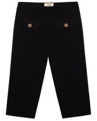 Oddli - Button Capris - Lyst