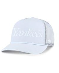 '47 - New York Yankees Foundation Script Hitch Adjustable Trucker Hat - Lyst
