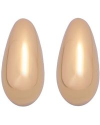 Reiss - Callie Curve Scoop Earrings - Lyst