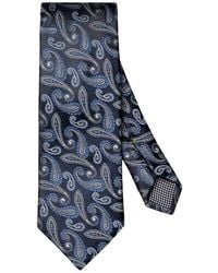 Eton - Paisley Silk Jacquard Tie - Lyst