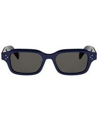 Celine - 3 Dots 52Mm Rectangle Sunglasses - Lyst