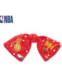 Lele Sadoughi - Nba Miami Heat Bow Barrette - Lyst