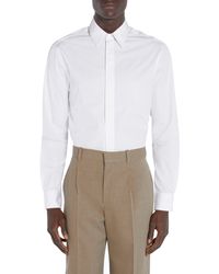 Bottega Veneta - Narrow Pinstripe Button-up Oxford Shirt - Lyst
