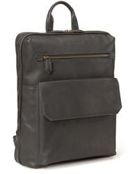 Johnston & Murphy - Rhodes Water Repellent Leather Commuter Backpack - Lyst