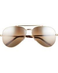 Ray-Ban - New Aviator 62Mm Polarized Oversize Pilot Sunglasses - Lyst