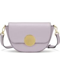 orYANY - Lottie Leather Saddle Crossbody Bag - Lyst