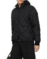 Burberry - Check-Stitch Nylon Doversgreen Puffer Jacket - Lyst