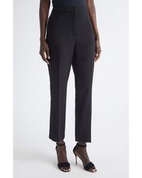 St. John - Isabel Soft Stretch Suiting Slim Ankle Pants - Lyst