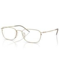 Giorgio Armani - 53Mm Rectangle Optical Glasses - Lyst