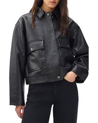 Rag & Bone - Nonie Leather Jacket - Lyst