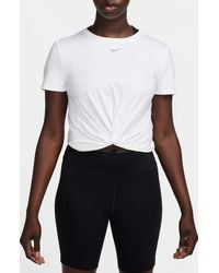 Nike - One Classic Dri-Fit Twist Front Top - Lyst