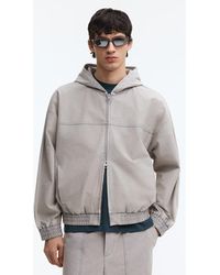 H&M - Hooded Jacket - Lyst