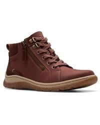 Clarks - Orlene Top Waterproof Leather Boot - Lyst