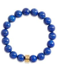 Nest - Malachite Stretch Bracelet - Lyst