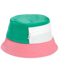 Christian Louboutin - Bobiviz Colorblock Bucket Hat With Detachable Visor - Lyst