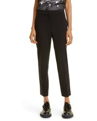 Max Mara - Pegno Slim Fit Jersey Ankle Pants - Lyst