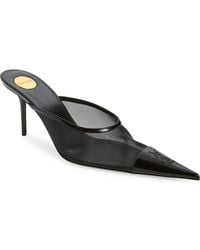 Saint Laurent - Renee Pointed Toe Mule - Lyst