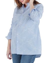 Cache Coeur - Camille Button-up Maternity/nursing Top - Lyst