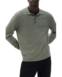 Rag & Bone - Declan Cashmere Polo Sweater - Lyst