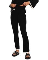 Petal & Pup - Dora Rib Knit Ankle Pants - Lyst