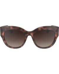 Longchamp - 55Mm Gradient Butterfly Sunglasses - Lyst