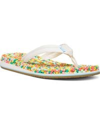Sanuk - Bubblecush Flip Flop - Lyst