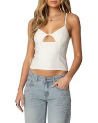Edikted - Liana Cutout Camisole - Lyst