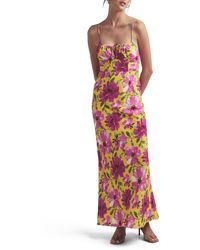 FAVORITE DAUGHTER - The One That Got Away Floral Maxi Slipdress - Lyst