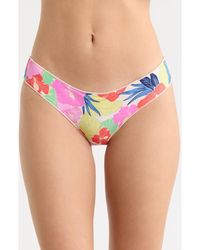 Rip Curl - Party Wave Cheeky Hipster Bikini Bottoms - Lyst