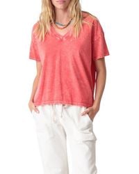 Electric and Rose - Chase V-Neck T-Shirt - Lyst