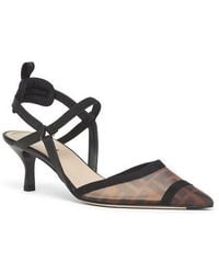 Fendi - Colibrì Lite Pointed Toe Slingback Pump - Lyst