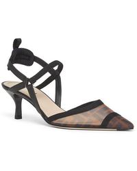 Fendi - Colibrì Lite Pointed Toe Slingback Pump - Lyst