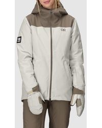 Outdoor Research - Snowcrew Waterproof Hooded Ski Jacket - Lyst