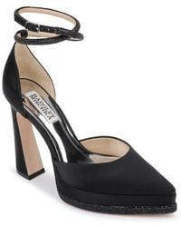 Badgley Mischka - Eliana Ankle Strap Platform Pointed Toe Pump - Lyst
