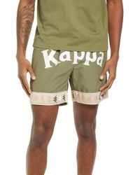 Kappa Kappa Men's Swimwear 222 Band Colyn 304S7J0 Boxer Shorts Bzb Black White 2021 