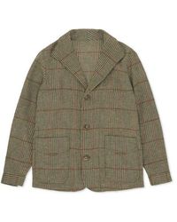 Fortela - Scotland Check Wool Jacket - Lyst